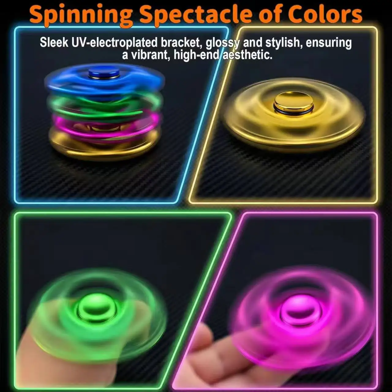 Ultimate Stress Relief Fidget Spinner - Sensory Toy for Anxiety and Relaxation