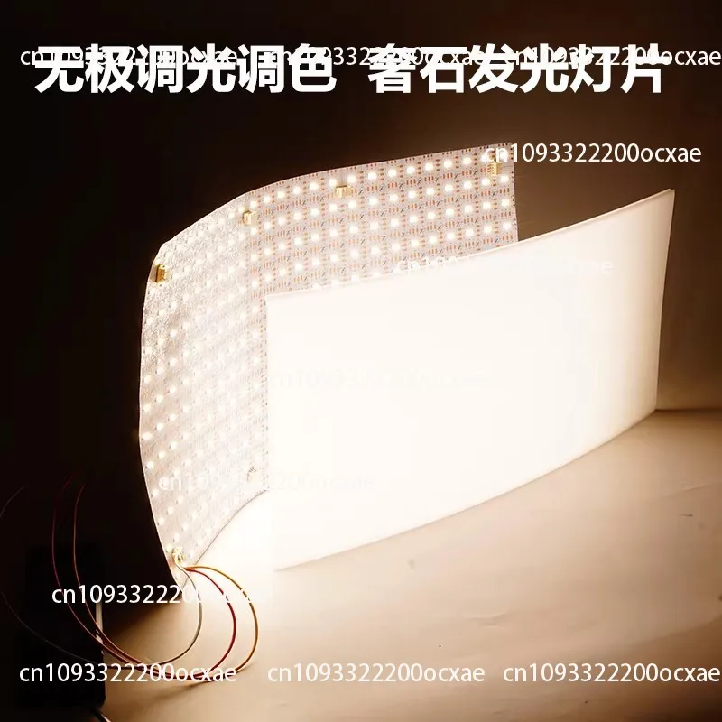 24V 삼색 LED 플렉시블 라이트 시트 투명 라이트 패널, 발광 백 플레이트