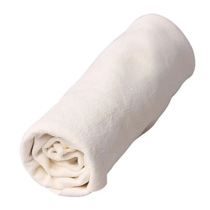 Natural Shammy Chamois Leather Car Cleaning Cloth  Leather Wash Car Glass Drying Cleaning Cloth Quick Dry car wash towel 4