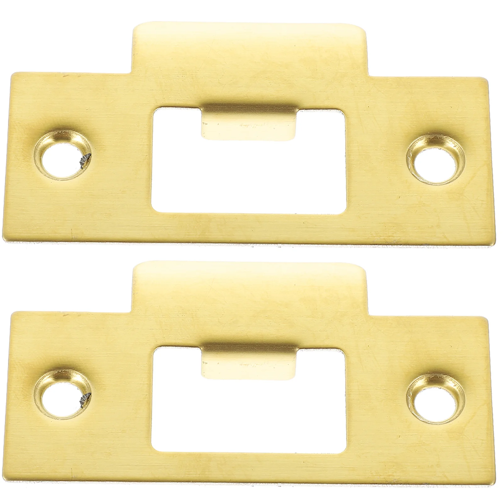 데드볼트 스트라이크 플레이트, 스테인레스 스틸 문짝 홀 커버, 플레이트 홀 필러, 2 개  Best Top5