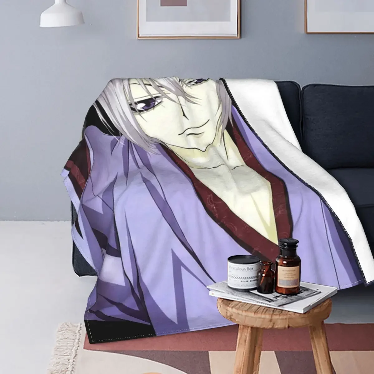 

Kamisama Kiss Anime Blanket Flannel Textile Decor Kamisama Hajimemashita Thin Throw Blanket for Bedding Office Bedding Throws