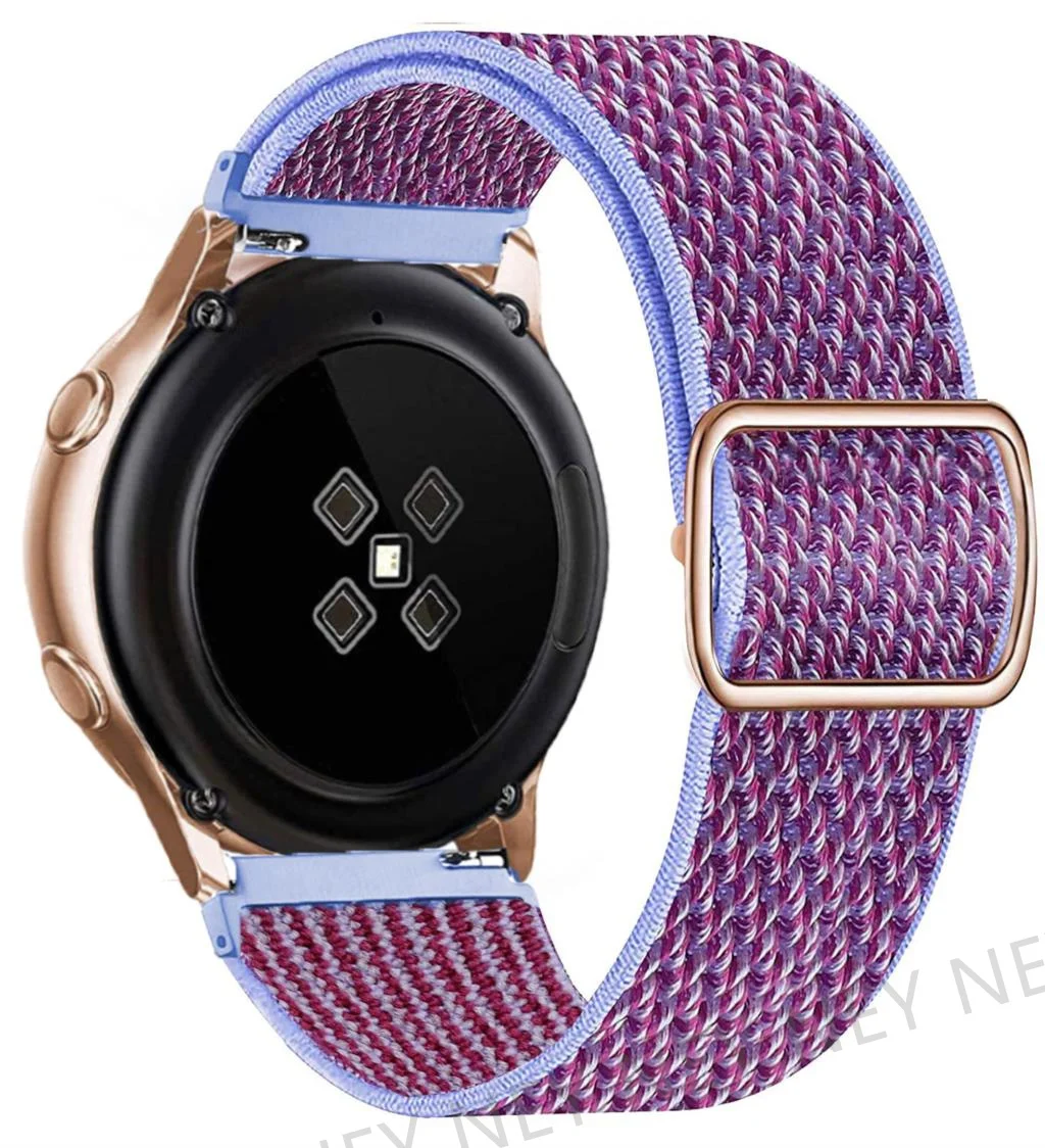 Bohemian Shiny Elastic Watch Strap – Universal 20mm/22mm Band