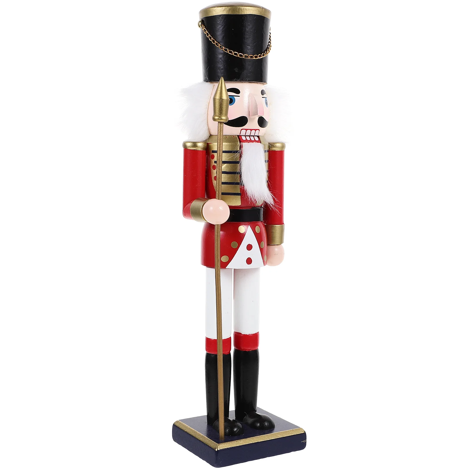 

Christmas Nutcracker Ornament Traditional Painted Wooden Nutcracker Soldier Doll