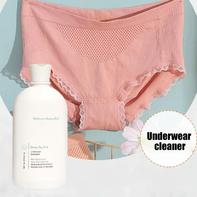 Laundry Detergent Women Men Underwear Cleaner 500ml Efficient Blood Stain Removal High Efficiency Wash Cleaning Detergent