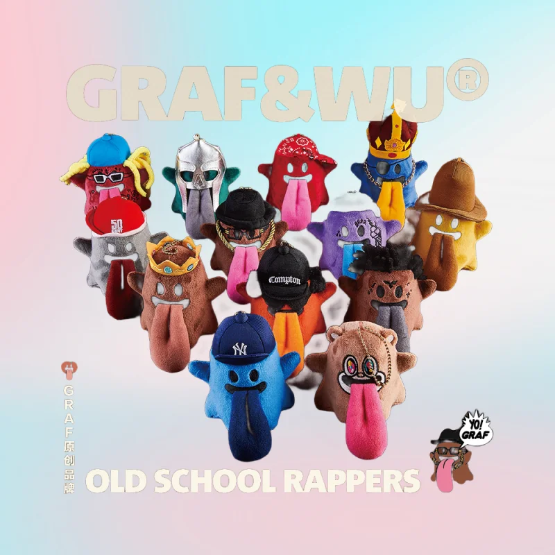 

Оригинальная Фирменная [Old School] Booghost, Милый Призрак 2,0, сумка для рэпера, подвесные модные куклы для подарка друзьям на день рождения