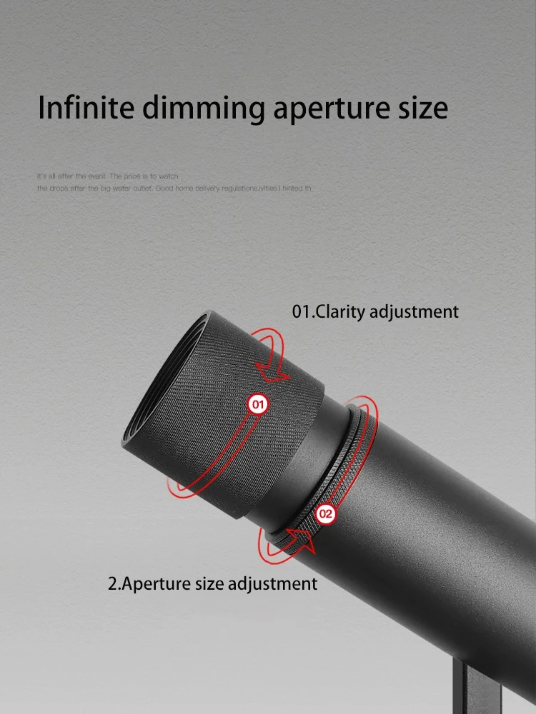 Beam Light Focusing Spot Surface Mounted Track Spotlight Restaurant Bar Lighting Small Stage Commercial LED Atmosphere Foco 3