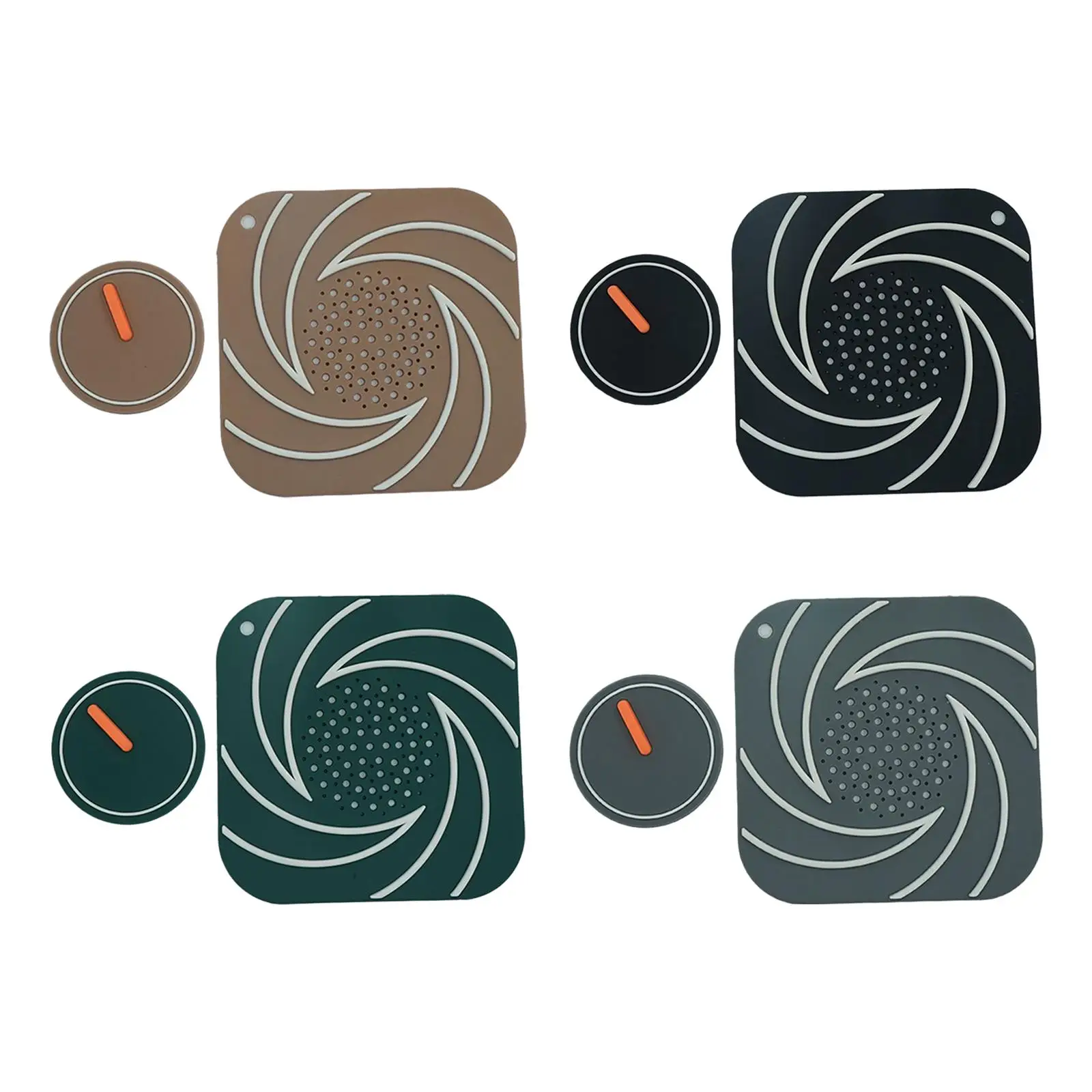 Sewer Deodorant Floor Drain Pad Kitchen Seal Reusable Shower Channel Covers for Laundry Hotel Bathroom Dormitory Restroom