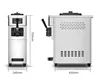 Black,Pink,Sliver,White Color Automatic Commercial Soft Serve Small Ice Cream Maker Machine With LCD Display 3