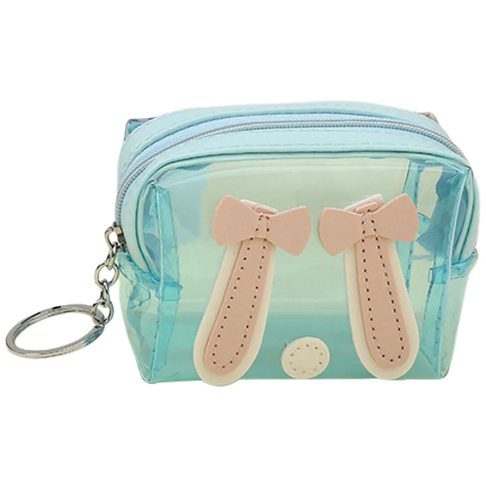 

Wallets Womens Coin Purse Keychain Portable Pouch Change Small Zipper Student