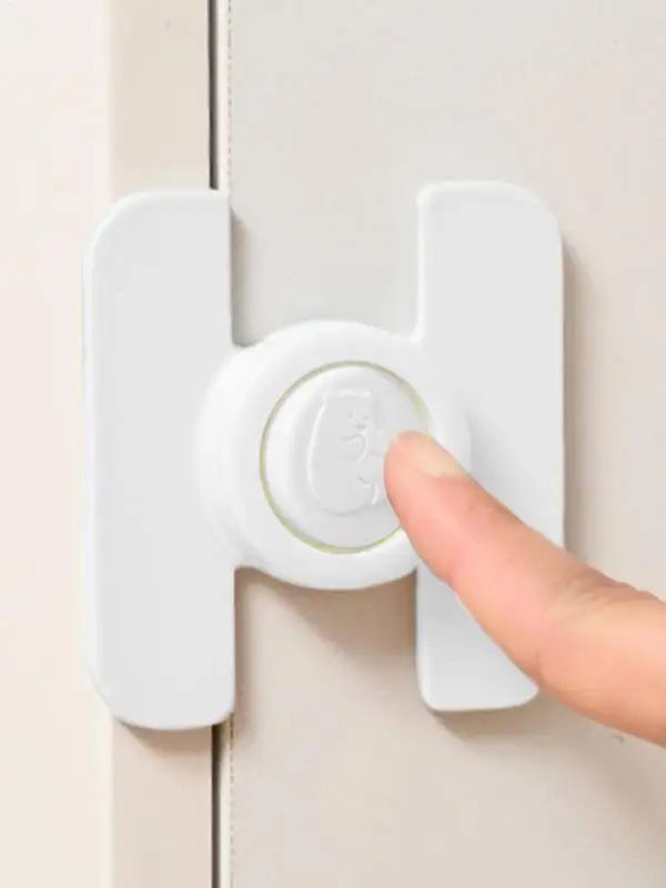 Baby Refrigerator Door Closer Safety Refrigerator Lock Cabinet Door Locker Buckle Home Kids Security Protection Baby Products