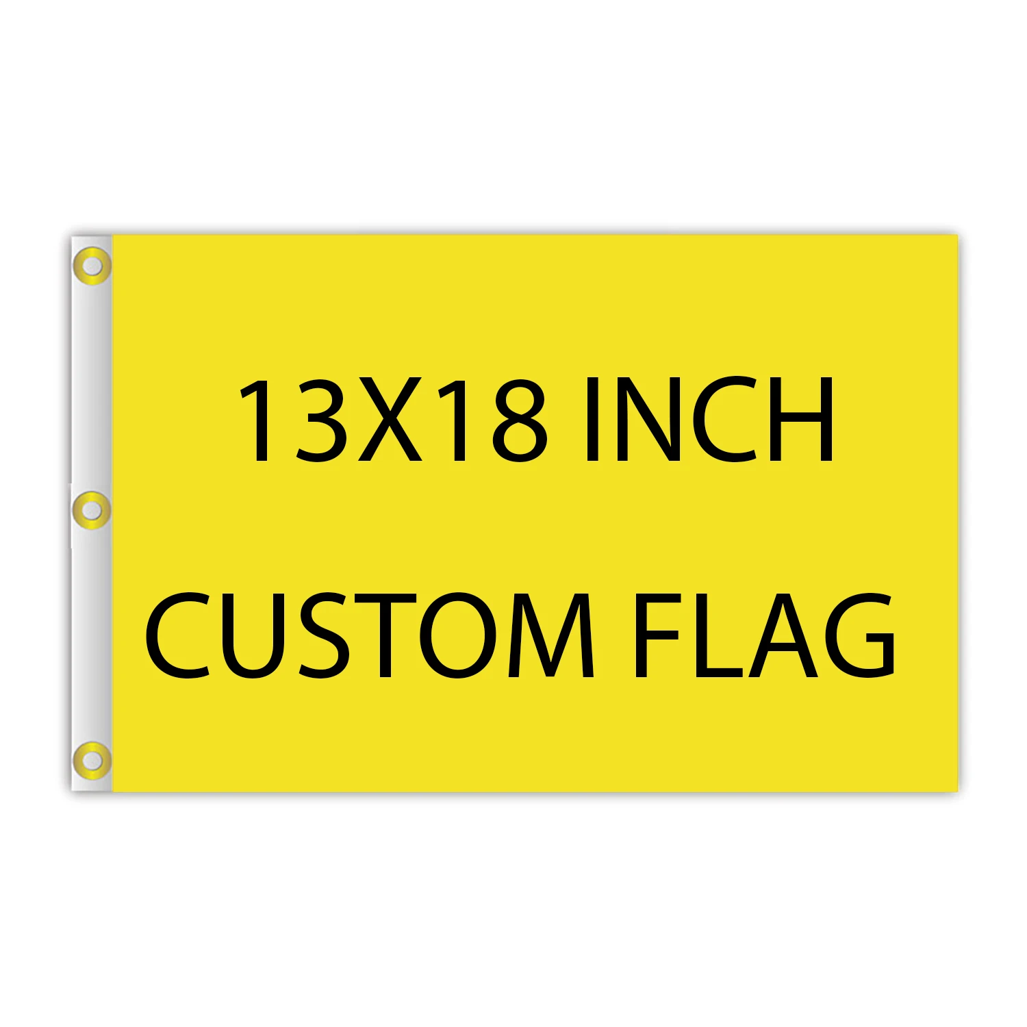 13x18 Inch Double side Custom Design Flag With 3 Grommets