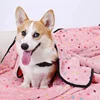Soft Fluffy Pet Blanket Cute Dot Pattern Cozy Warm Blanket for Cat Dogs Bed Small Large Dogs Mat Cover Pet Supplies 5