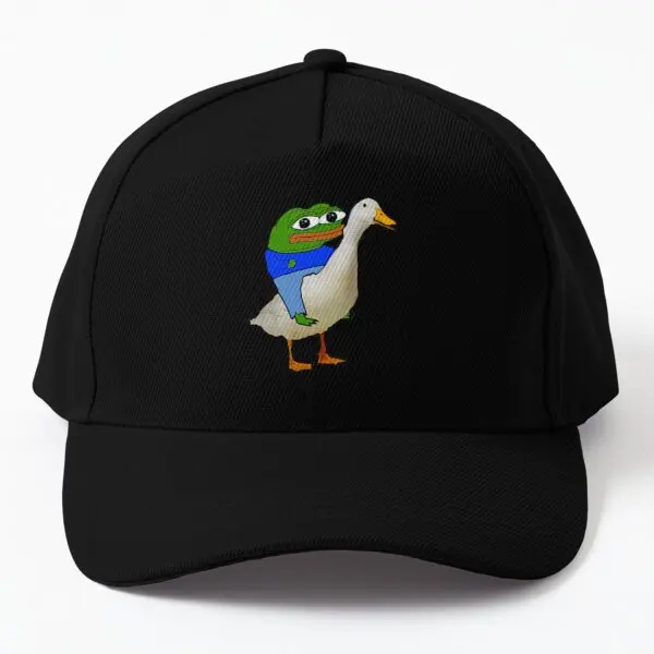 Rare Pepe On A Goose Baseball Cap Hat Women Casquette Printed Boys