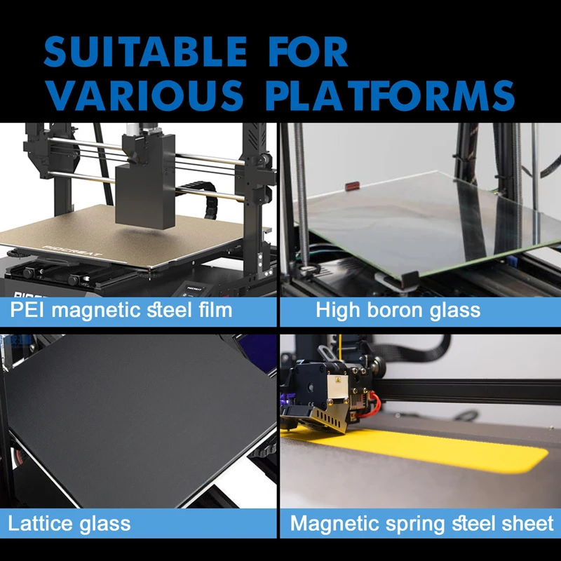 3D Printer Glue Spray 100ml Reduces Warping Easy To Demould Water Soluble Adhesive Spray PLA ABS PETG PC PA TPU 1/2pcs