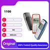 Original Unlocked 1100 Single Sim GSM 850/900/1800 Mobile Phone  Arabic  Keyboard Made in Finland