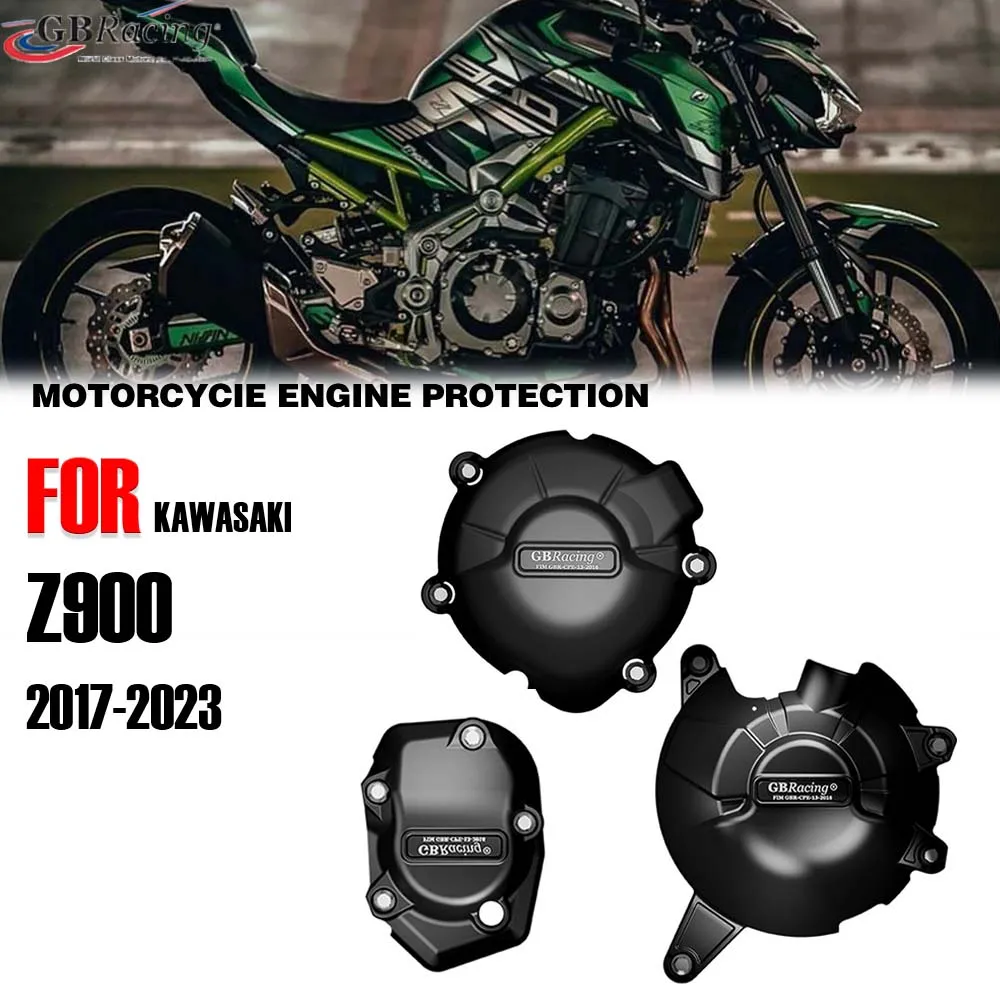 

Z900 Motorcycles Engine cover Protection case For GB Racing For KAWASAKI Z900 2017-2023 Z900SE 2023 Engine Covers Protectors