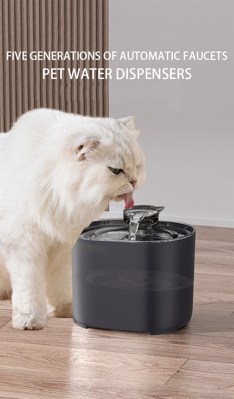 Title 1, Intelligent Stainless Steel Cat Water Fountain ...