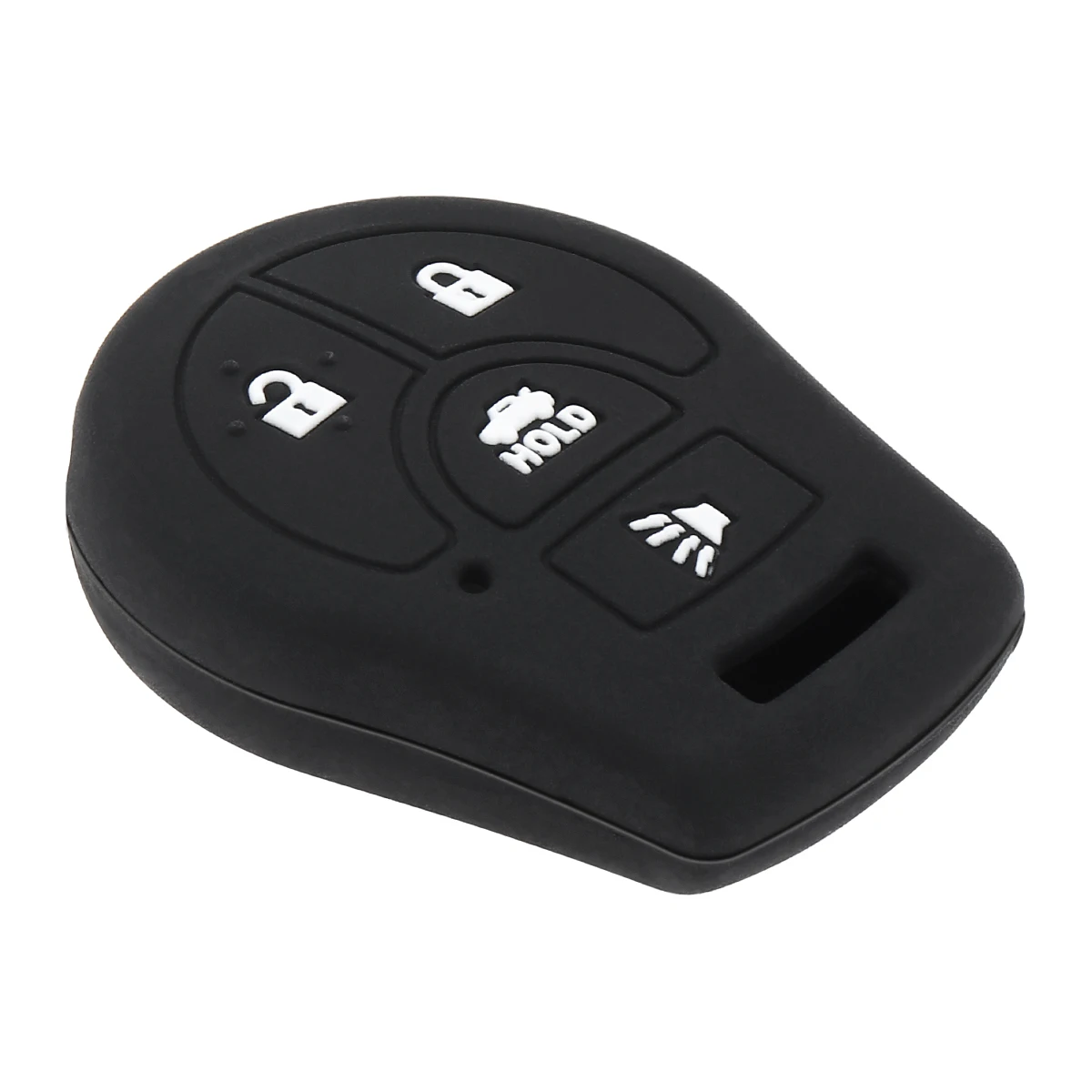 4 Buttons Straight Plate Silicone Car Key Case Protector Holder Fit For Nissan March Qa-shqai Sunny Sy-lphy Ti-ida X-Trail key case key case cover car key shell remote control case cover