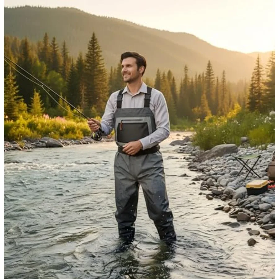 Men's Neoprene Chest Waders 2