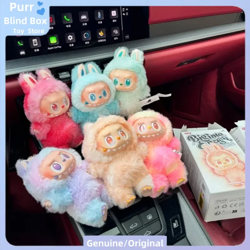 Title Authentic POPMART The Monsters Labubu V3 Big Into Energy Series Blind Box Vinyl Plush Doll Cute Bag Pendant Mystery Box Toy Gift 1