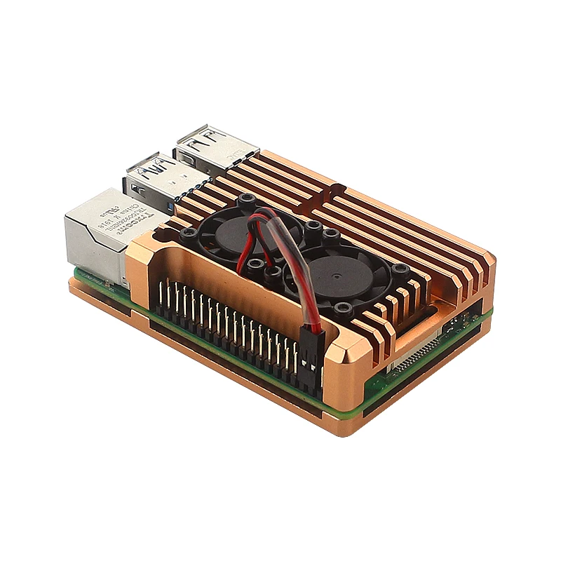Mini Ventiladores de Refrigeração Dupla Concha protetora