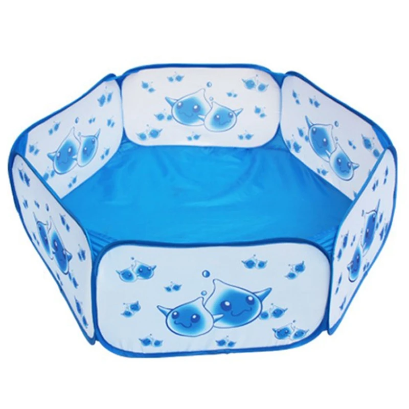 infant-ocean-ball-pool-blue-rainball-pool-baby-safety-fence-foldable-storage-play-pool