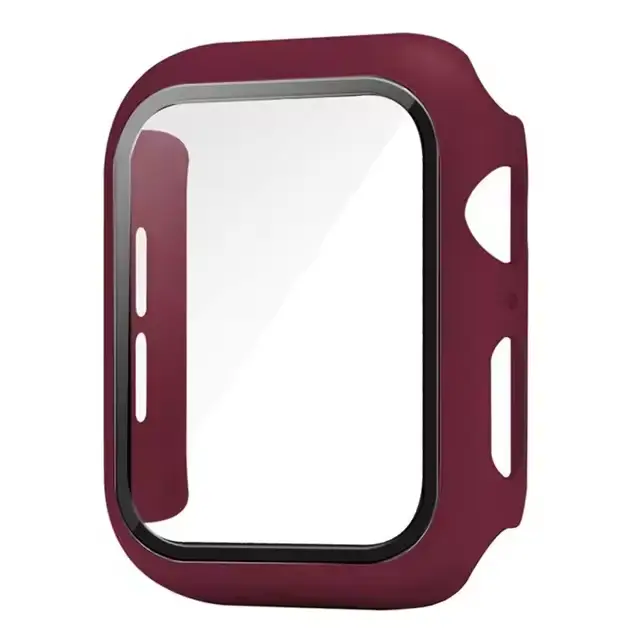Tempered Glass+Case For Apple Watch 11 10 46mm 42mm Ultra 3 49mm Screen Protector Cover iWatch 9 8 7 6 5 SE 45mm 41mm 44mm Shell - Image 39