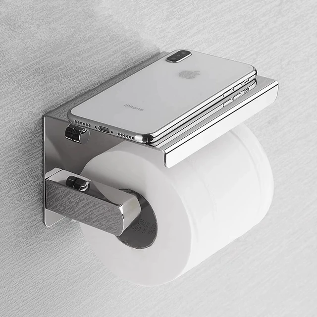 ที่ใส่กระดาษชำระสแตนเลส 304 สำหรับห้องน้ำ กันน้ำ กล่องใส่กระดาษทิชชู่ อุปกรณ์ฮาร์ดแวร์ห้องน้ำ 1