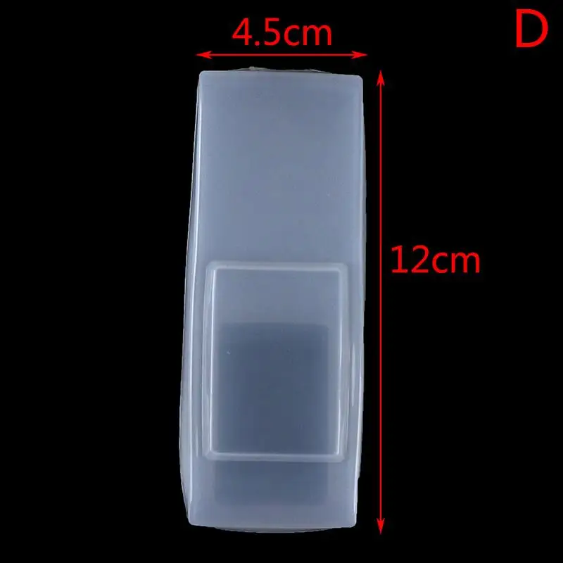Description Picture 5 of item1Pcs Transparent Dust Protect Protective Storage Bag Portable Silicone Air Condition Control Case TV Remote Control Cover