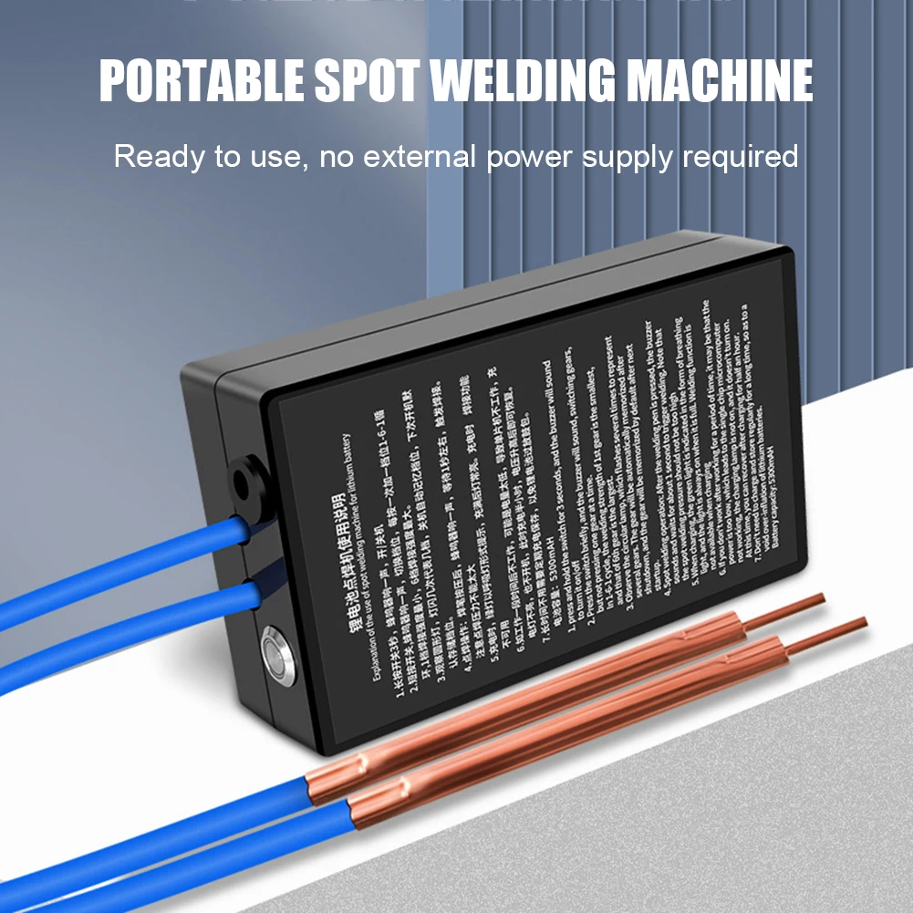 Mini Spot Welder With Nickel Sheet Mini Spot Welding Machine Portable