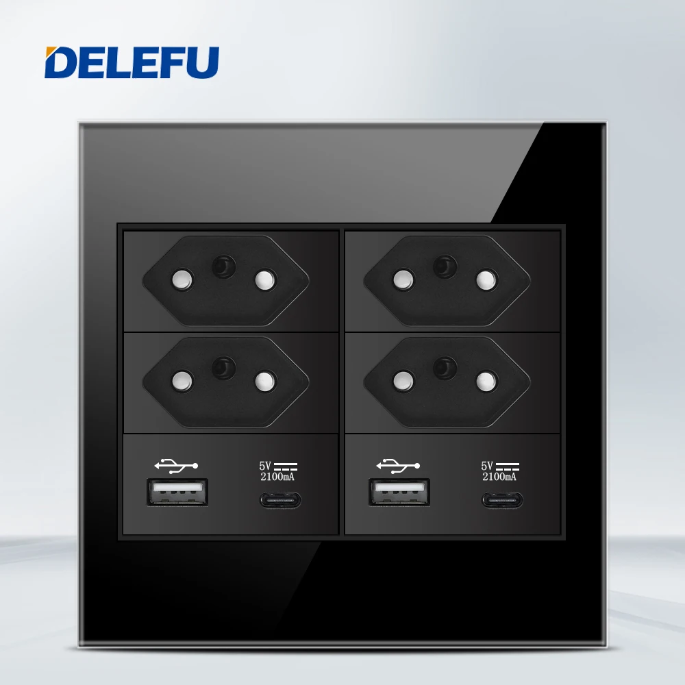 usb tipo c interruptor de luz escritorio 4x4 10a 20a carga rapida 05