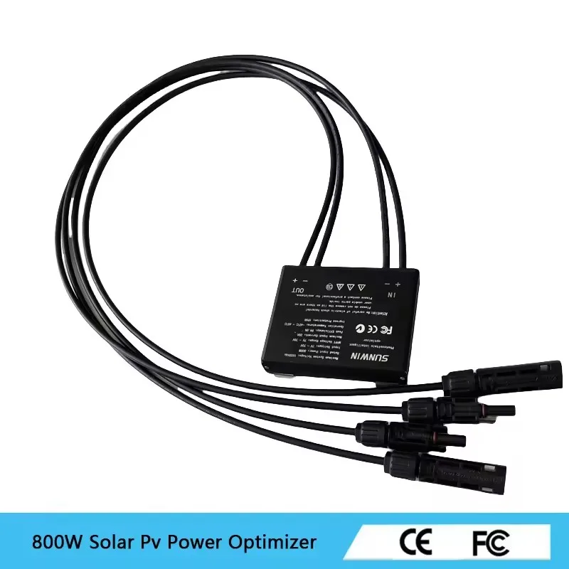 1PCS 800W 태양광 전력 최적화기 PV 전력 최적화기 그늘막 문제 해결 태양광 패널 모니터링 전압 제한 안티 핫스팟