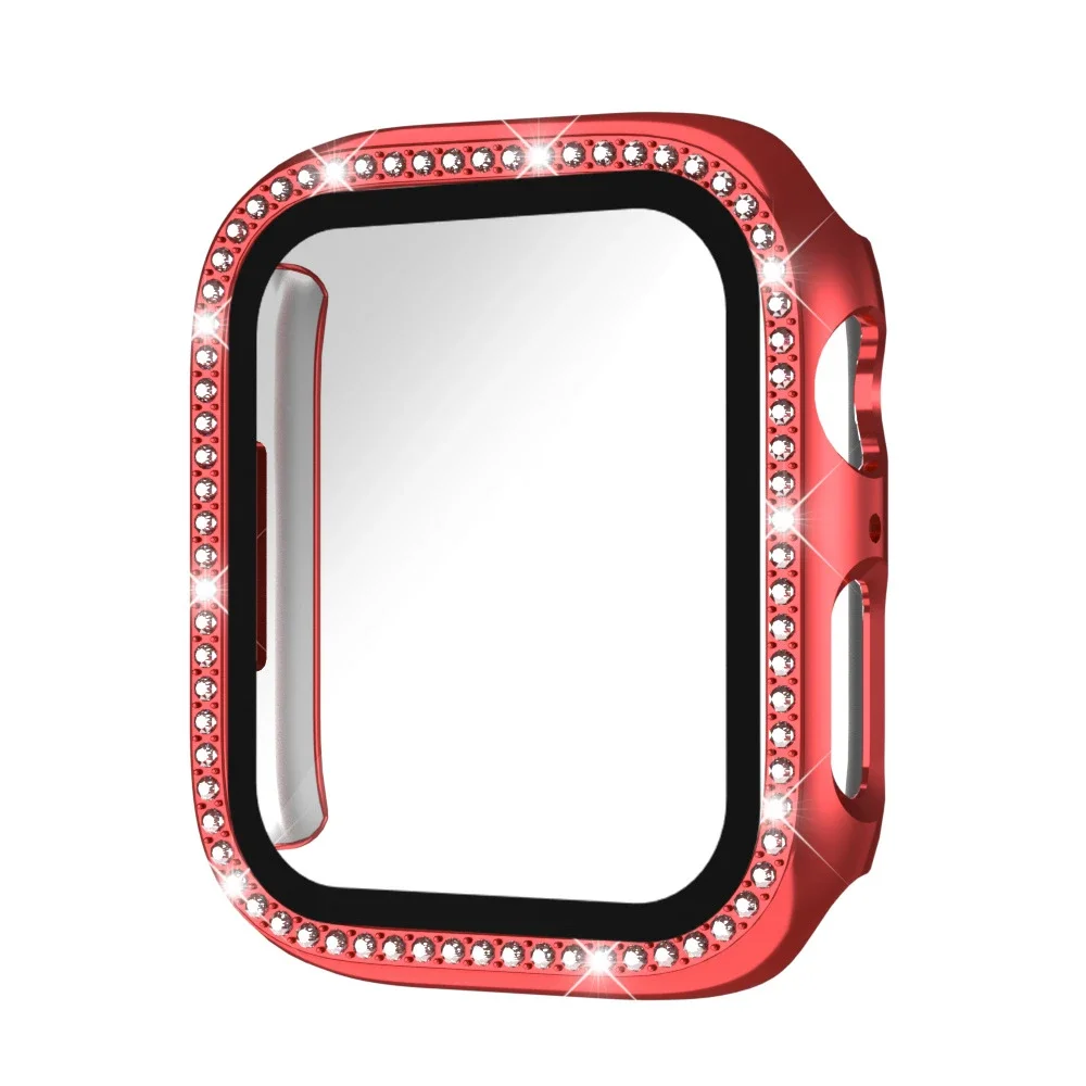 Luxury Bling Bumper Protector with Diamond Glass Cover