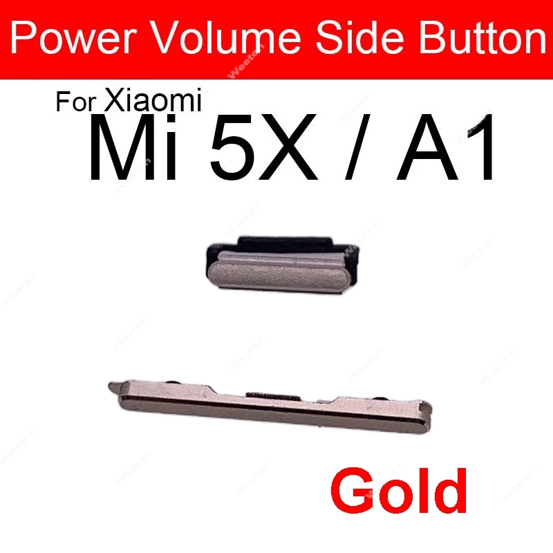 Ricambio compatibile con Xiaomi MI A3 CC9E flat flex circuito interno switch key pulsante accensione tasto power on off volume +- controllo tasti laterali