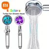 Xiaomi Handheld 360 Degrees Rotation Turbo Fan Shower Head High Pressure Water Saving Spray Shower Filters Bathroom Accessories 1
