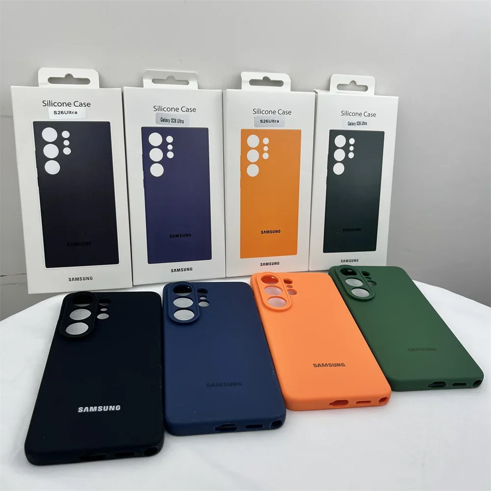 Premium Liquid Silicone Shockproof Phone Case - Enhanced Protection for Samsung Galaxy S26 Series