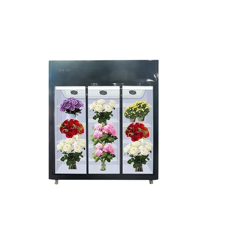 Rose Fresh-keeping Cabinet-Green Leaf Plant Constant Temperature Display Case For Carnation Flowers