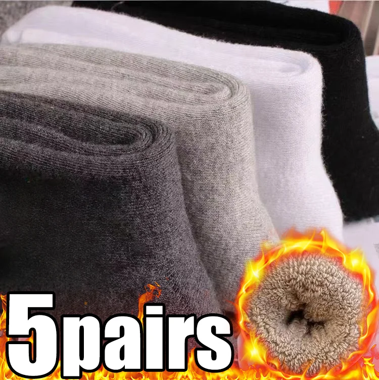 Medias Calcetines Gruesos De Lana Térmica Para Hombre Frio | Cuotas Sin
