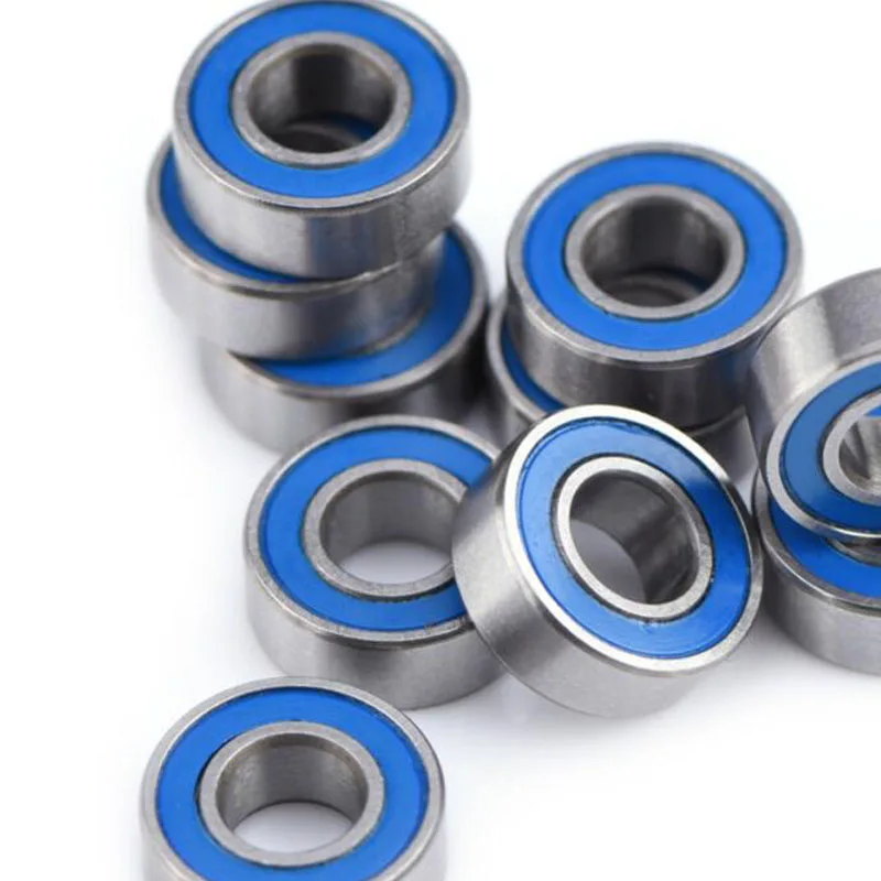 Whuzf 20/50/100Pcs MR115RS Miniatuur Lagers Blauw Verzegelde 5X11X4 Mm ABEC-5 MR115-2RS kogellager Onderdelen Voor Hobby Rc Auto Vrachtwagen