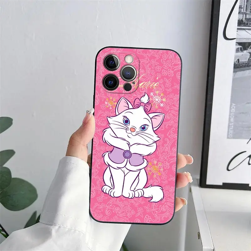 Cute Cartoon Marie Cat Phone Case - Fun and Stylish Protective Cover