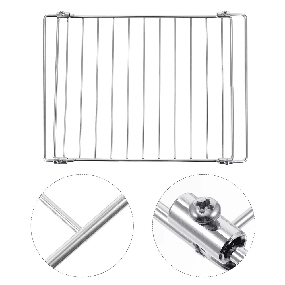

Stainless Steel Barbecue Grill Mesh Wire Telescopic Net Rack Electric Oven Rack Outdoor BBQ Cooking Supplies