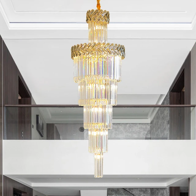 Modern LV Luxury Crystal Hanging LED Chandelier Light-MEGA LIGHTING