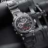 SMAEL 8060 Fashion Brand Alloy Watch Men's Multi functional Cool Dual Display Outdoor Waterproof Electronic Watch 2