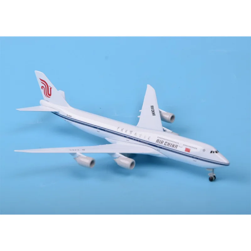 

20cm Simulation Of Air China Alloy Passenger Aircraft Aircraft Model Civil Aviation Decoration Gift Model Gift Boeing 747-8 Coll