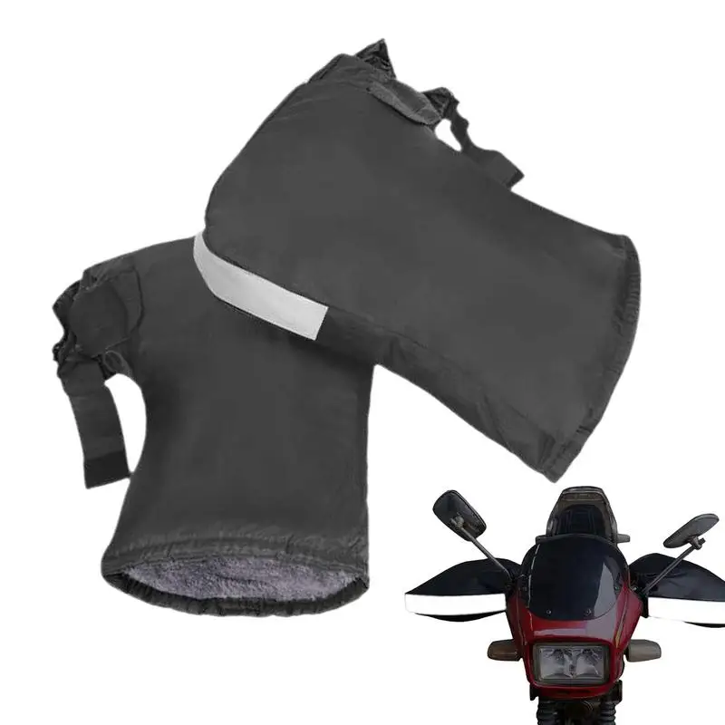 

Motorcycle Handlebar Muffs Motorbike Grip Muffs Cycling Hand Covers Handlebar Muffs Mitts For Motorcycles Scooters ATVs