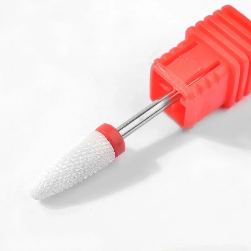 1 Piece Ceramic Nail Art Drill Rotary Cutter Cleaning Device for Nail Art Machine Accessories Removal Nail Gel Tool 5