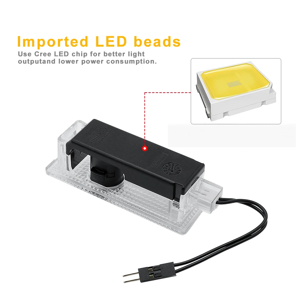 Car Door Logo Light Ghost Shadow Light Welcome Light For BMW 1 3 5 6 7 X1 X3 X5 X6 Z E81 E83 E87 E60 E61 E70 E71 E90 E91 F10 F20