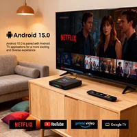 Z1 Max TV Box Android 15 iptv Allwinner H618 Quad Core 4G 5G Dual WiFi HD 8K 4K Media Player BT 5.0 Support Voice remote TV Box - Image 3