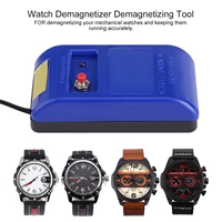 Démagnétiseur professionnel mécanique montre-bracelet démagnétiseur montre réparation démagnétisation outil 110/220v démagnétiseur de réparation de montre 2