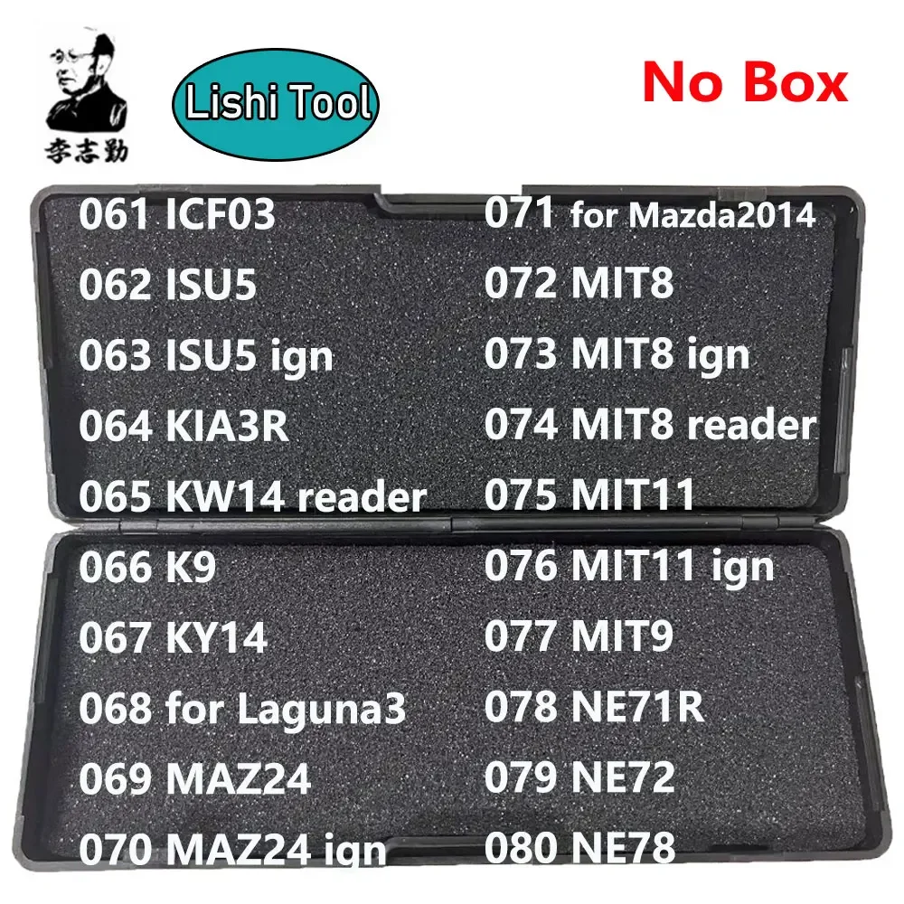 021-040 No Box Lishi 2 in 1 2in1 Tool BYD01 BYD01R BYDF0 HU43 HU49 HU46 HU56 HU58 HU64 HU66 HU87 HU92 HU100 for GM45 Haval2